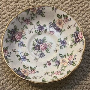 NWOT Royal Albert English Chintz tea saucer